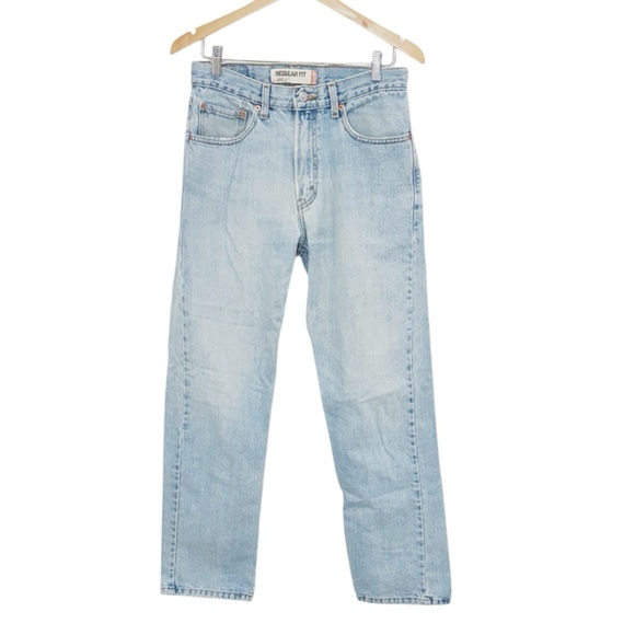 Levi's Other - LEVI’S 505 Vintage 505 Jeans Light Distressed Wash Size 32/32